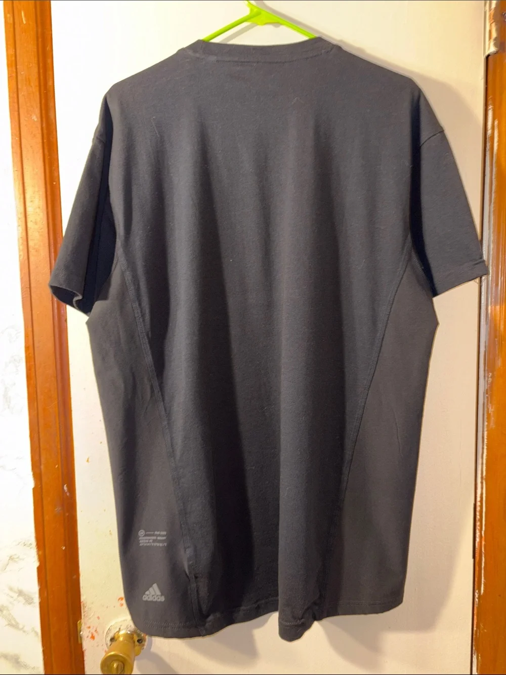 Adidas training Black Crew Neck Short Sleeve Tee
